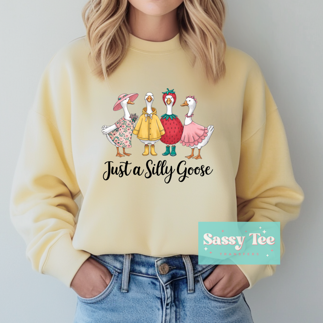 JUST A SILLY GOOSE