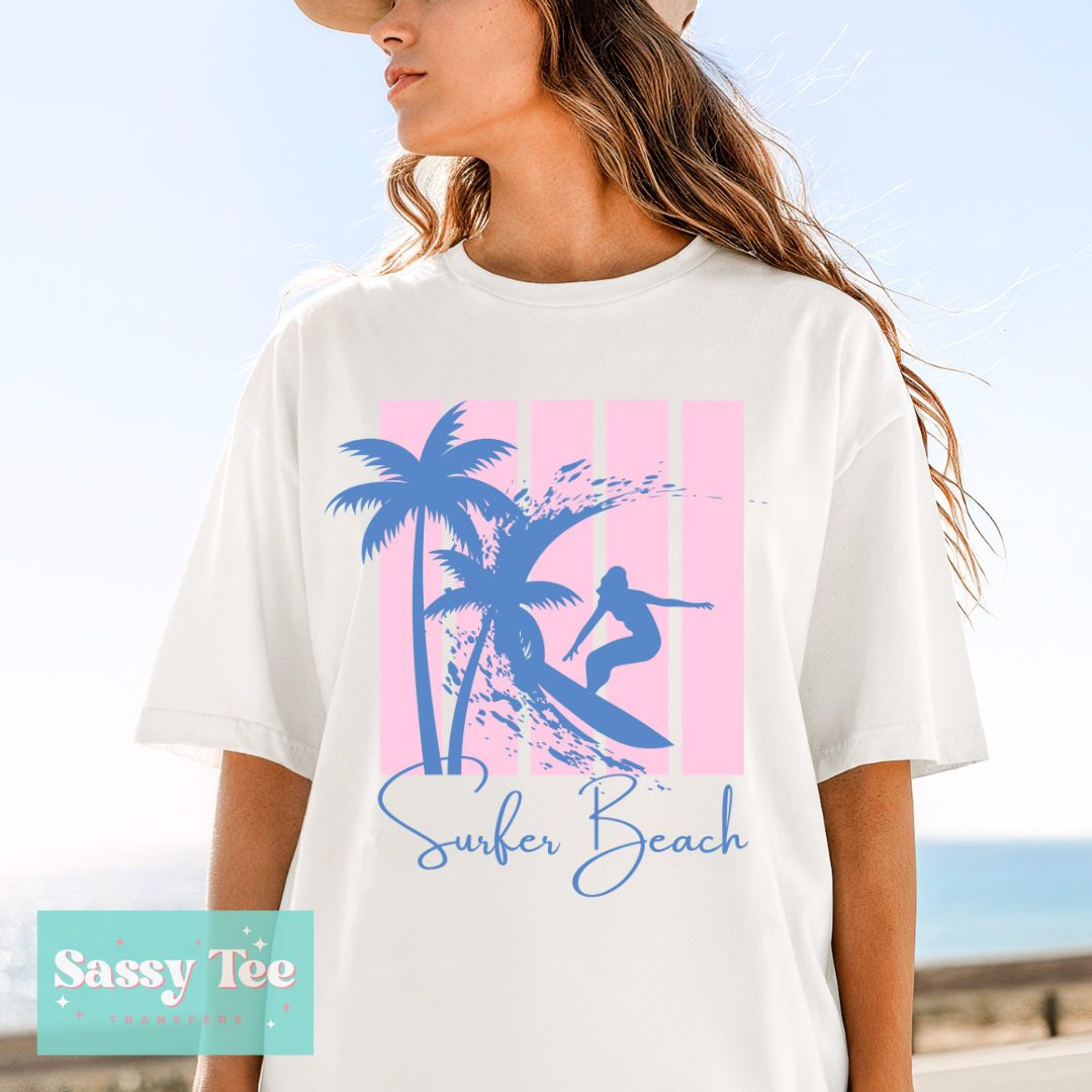 SURFER BEACH PINK BLUE **Preorder/Restock Ships in 5-10 biz days**