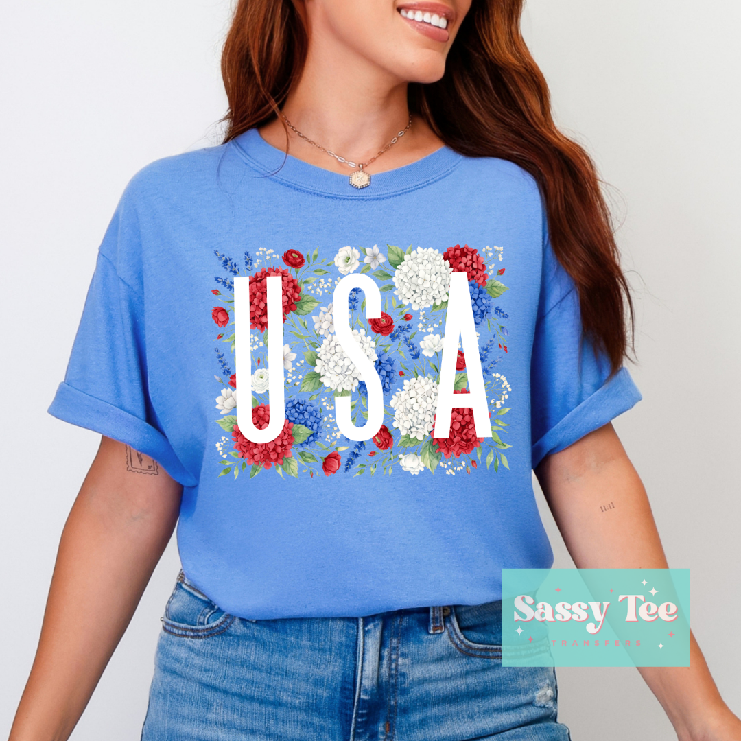 USA RED WHTIE BLUE HYDRANGEA **Preorder/Restock Ships in 5-10 biz days**