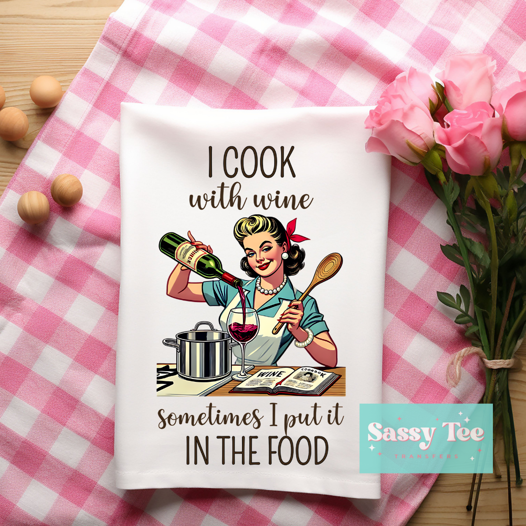 I COOK WITH WNE **Preorder, Ships in 5-14 biz days**
