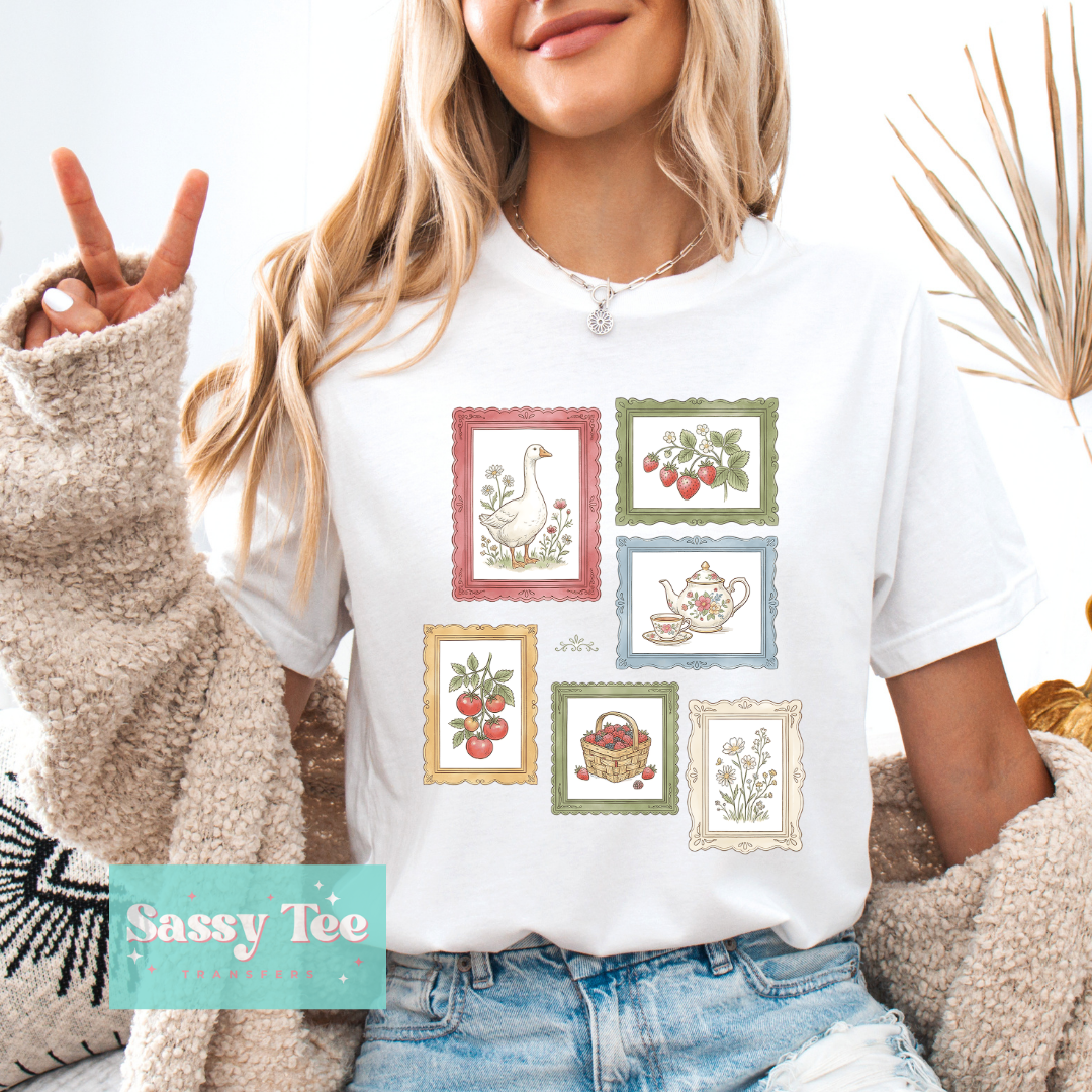 GARDEN GOOSE VINTAGE FRAMES **Preorder/Restock Ships in 5-10 biz days**