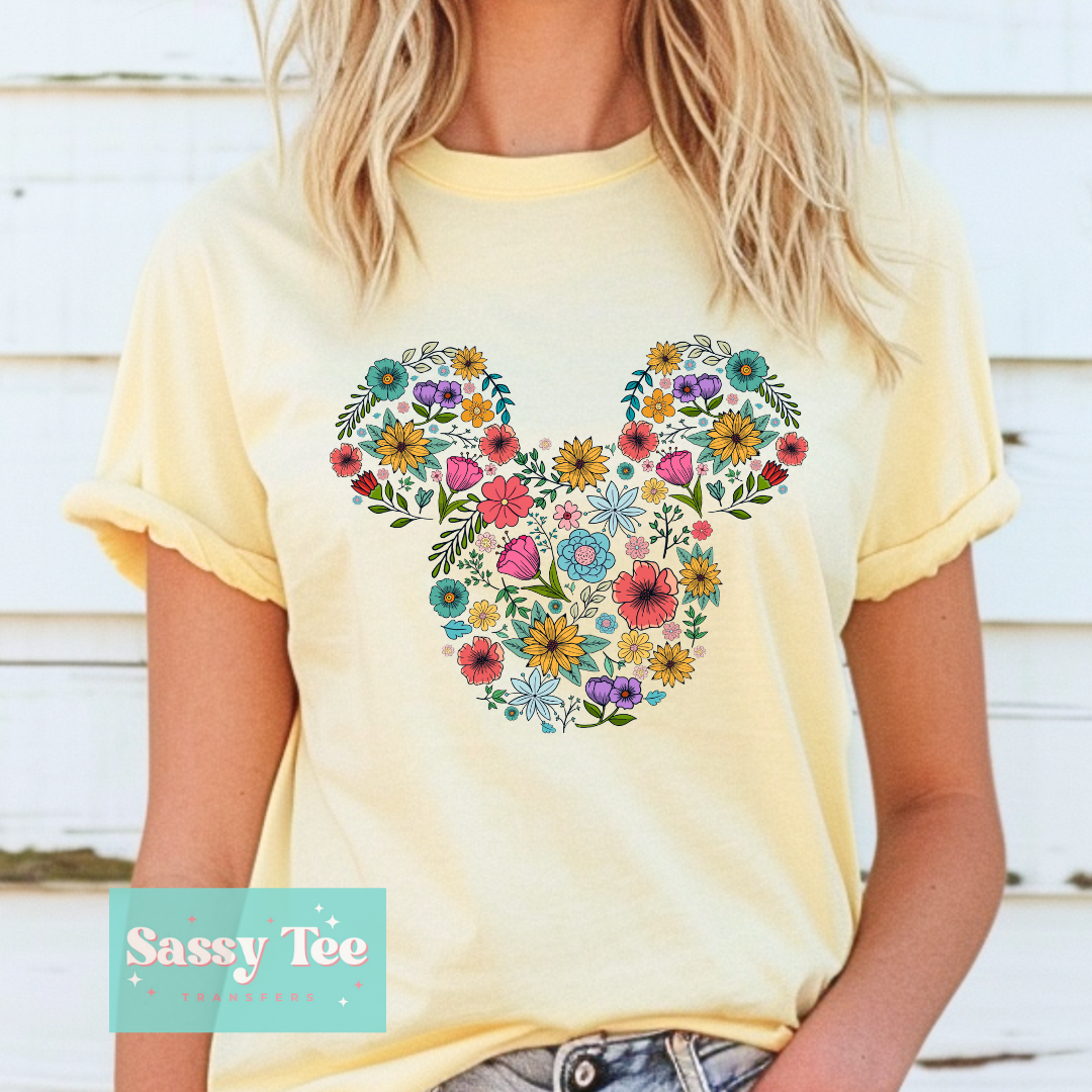 MOUSE RETRO FLORAL **Preorder/Restock Ships in 5-10 biz days**