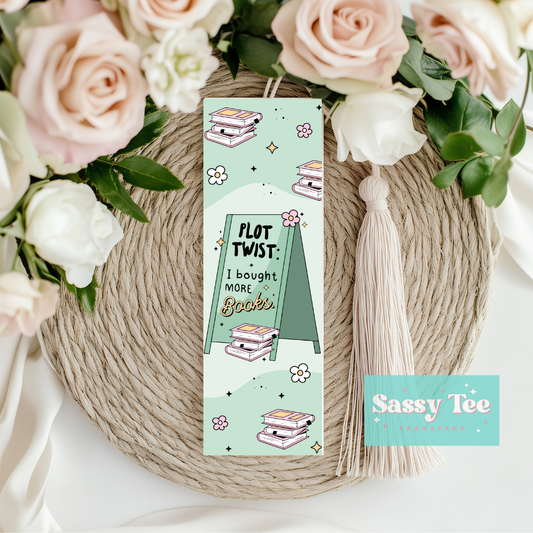 PLOT TWIST UV DTF BOOKMARK DECAL