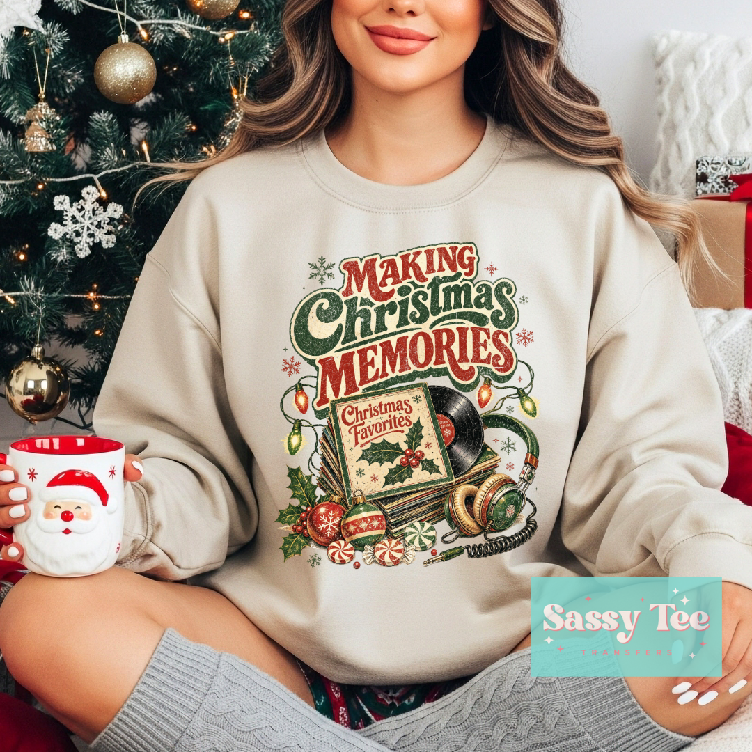 MAKING CHRISTMAS MEMORIES VINTAGE MUSIC **Preorder/Restock Ships in 5-10 biz days**