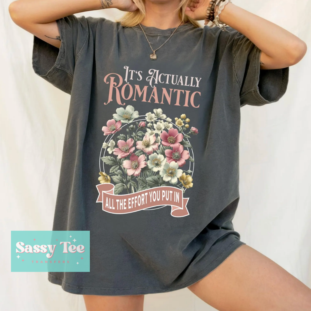 ACTUALLY ROMANTIC FLORAL **Preorder/Restock Ships in 5-10 biz days**