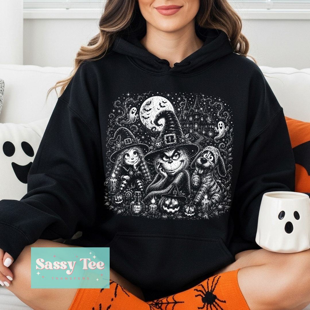 GREEN MAN FRIENDS WITCH For Darker Colors **Preorder/Restock Ships in 5-10 biz days**