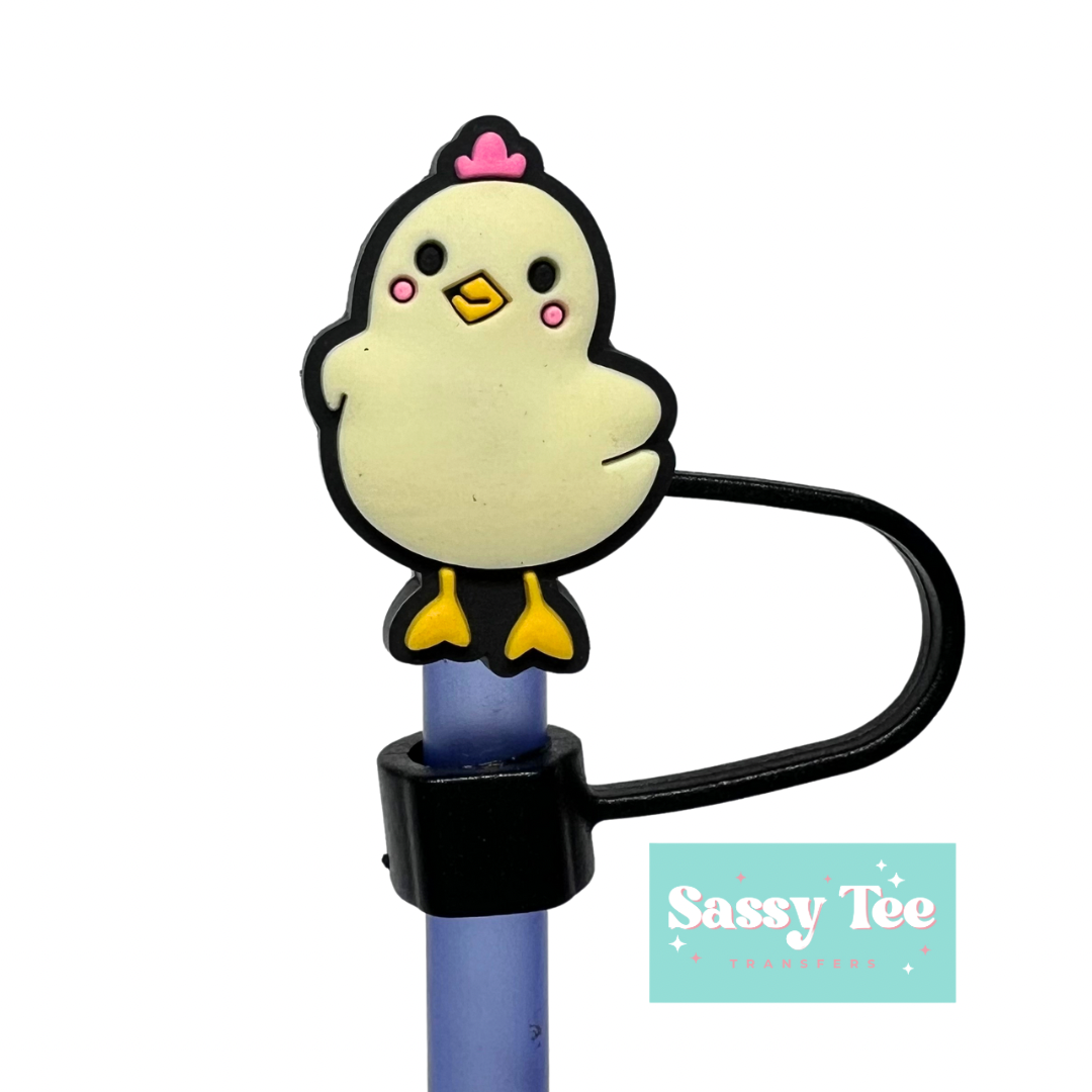 CHICK STRAW TOPPER