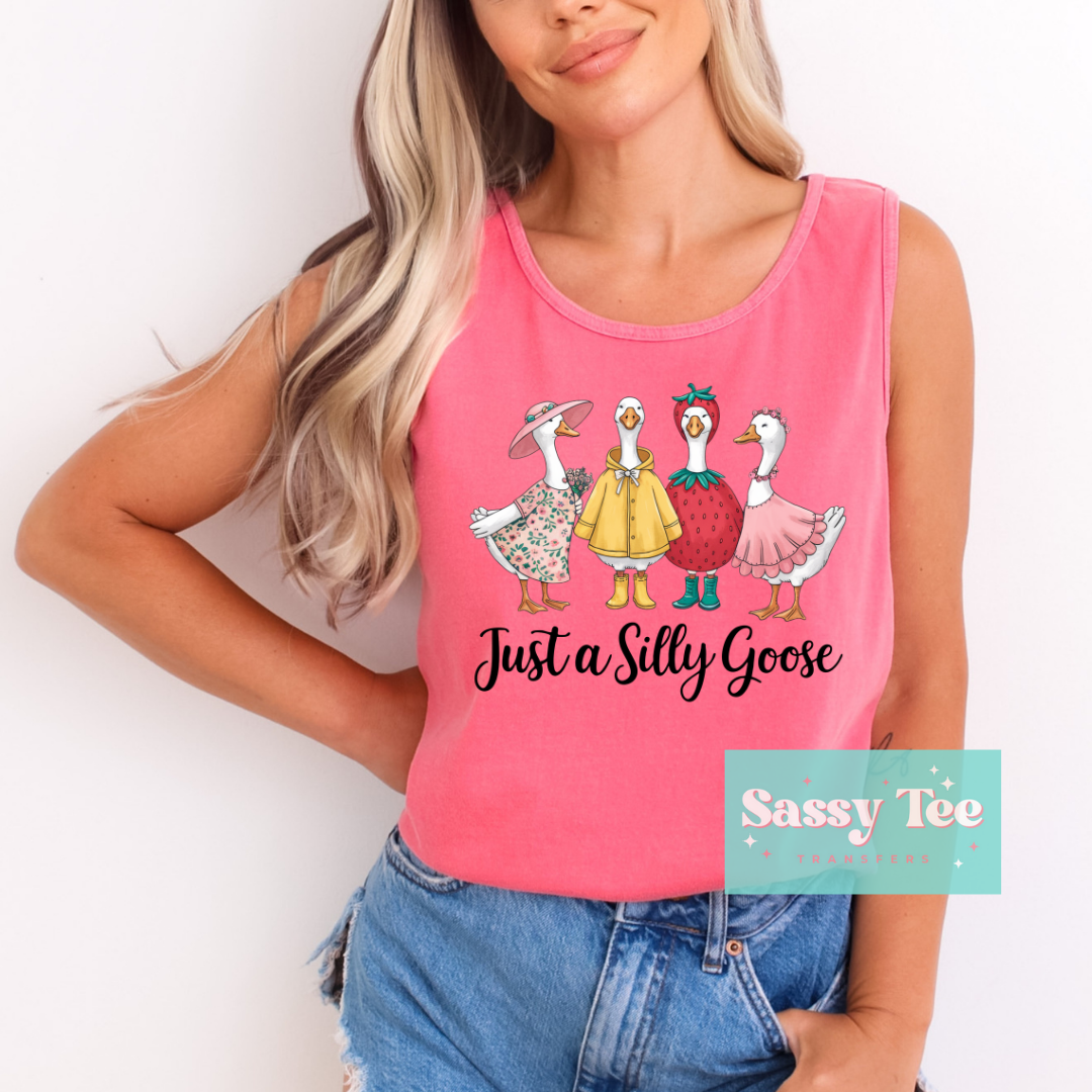 JUST A SILLY GOOSE
