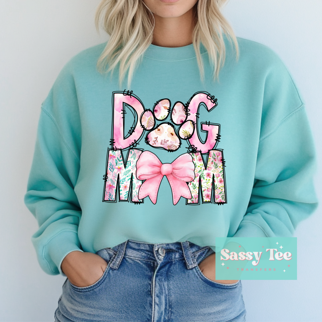 DOG MOM COQUETTE FLORAL