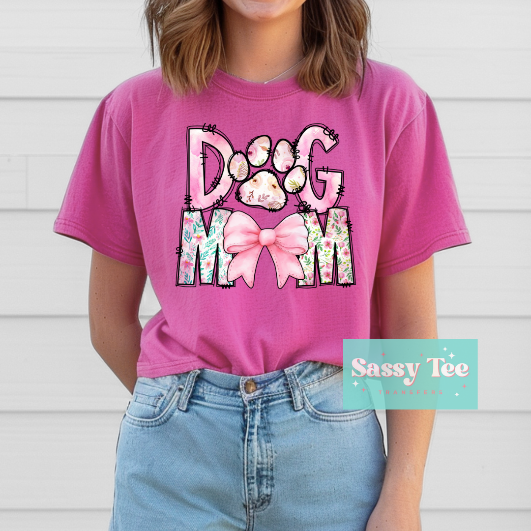 DOG MOM COQUETTE FLORAL