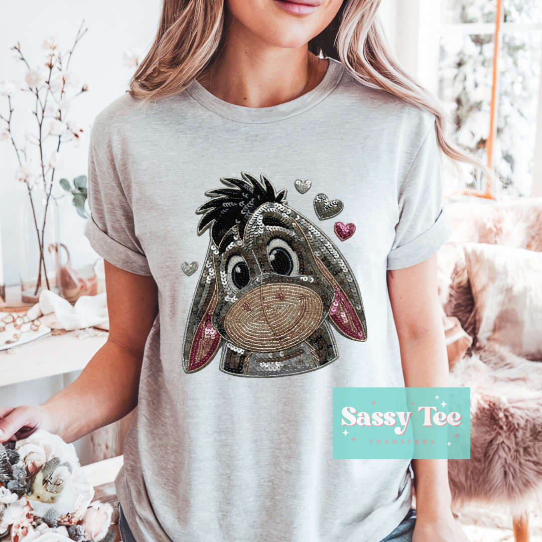 EEYOR HEARTS FAUX SEQUINS **Preorder/Restock Ships in 5-10 biz days**