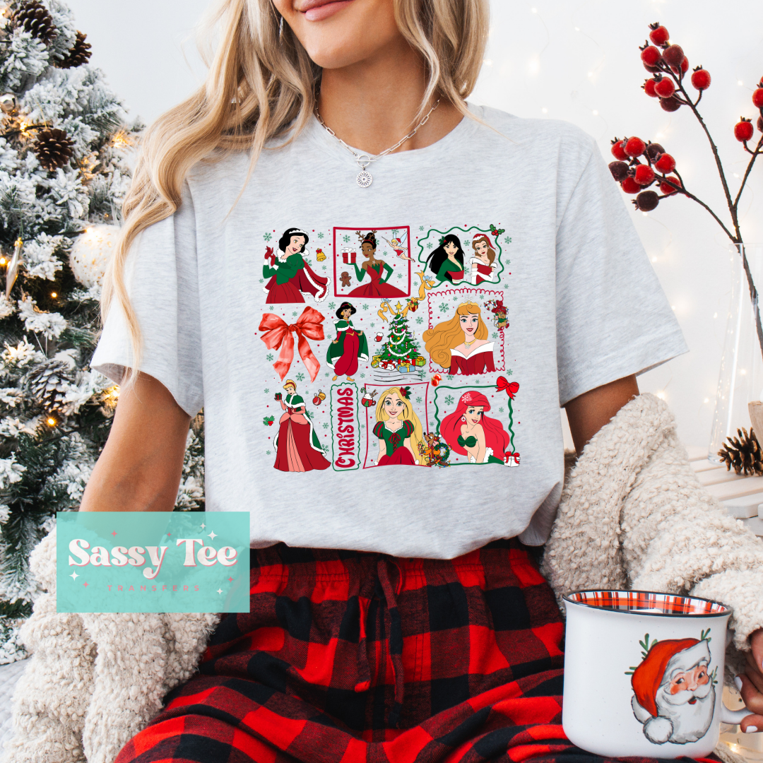 PRINCESS CHRISTMAS FRAMES Adult **Preorder/Restock Ships in 5-10 biz days**