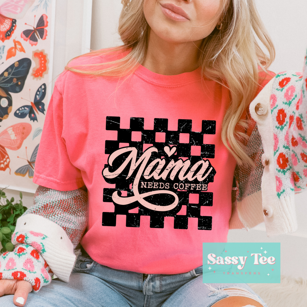 MAMA NEEDS COFFEE RETRO
