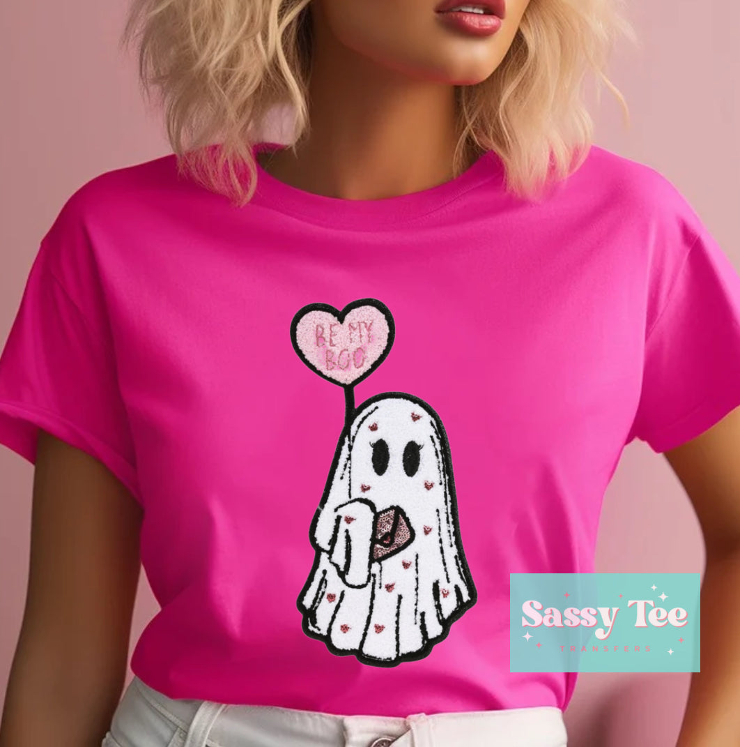 BE MY BOO VALENTINE PATCH