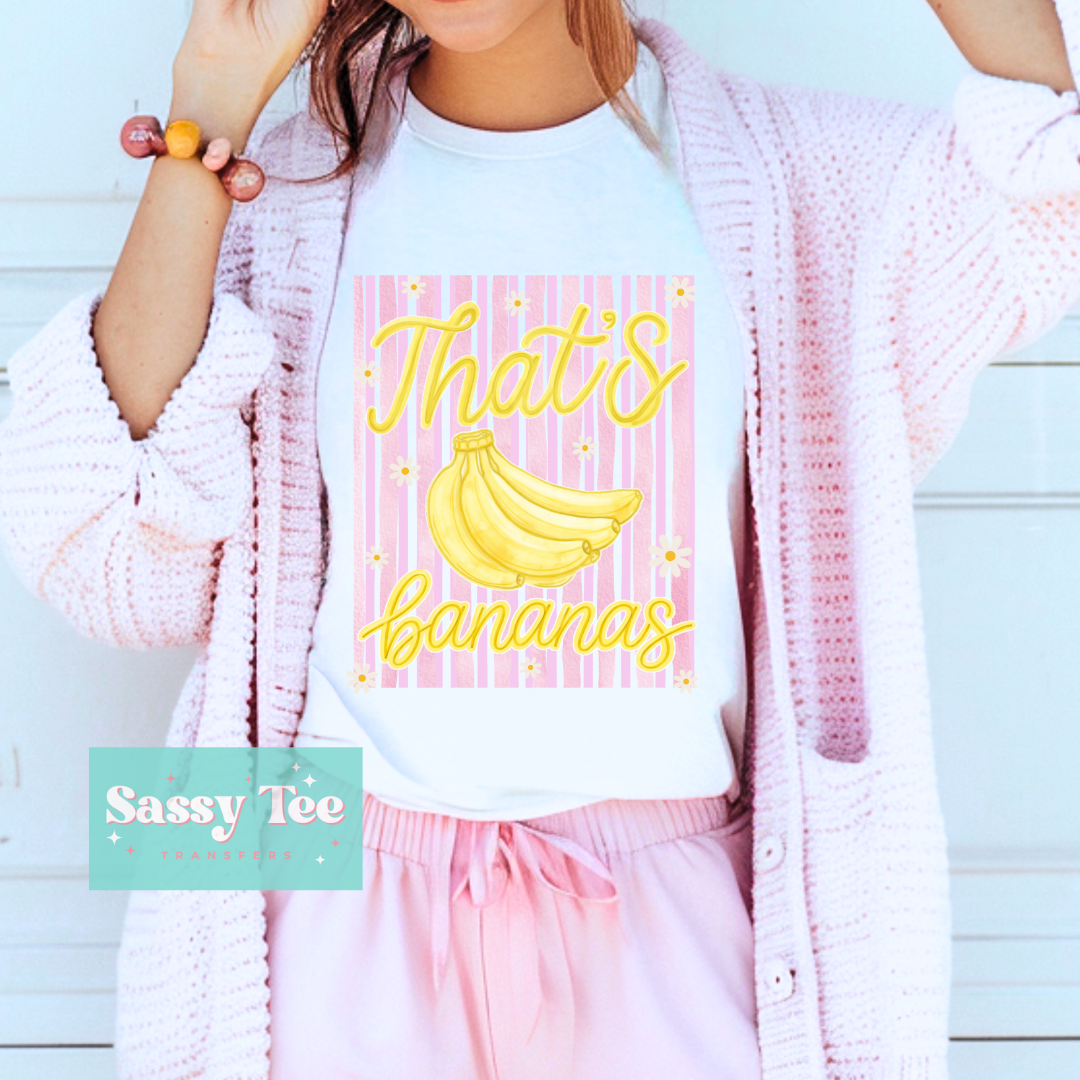 THAT'S BANANAS BRIGHT PREPPY STRIPES **Preorder/Restock Ships in 5-10 biz days**