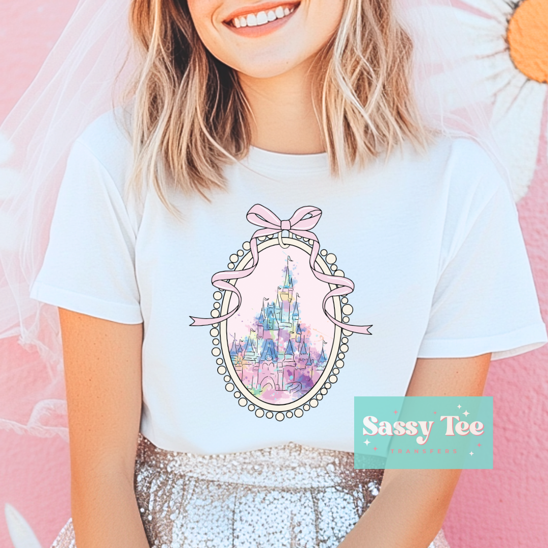 PINK MAGIC CASTLE BOW Adult