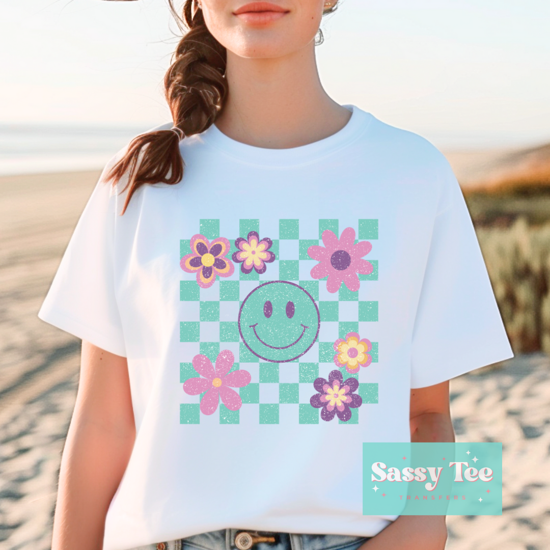 RETRO SMILE FLORAL **Preorder, Ships in 5-9 biz days**
