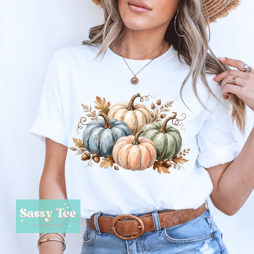 PUMPKINS BLUE GREEN TEXTURE PAINT **Preorder/Restock Ships in 5-10 biz days**