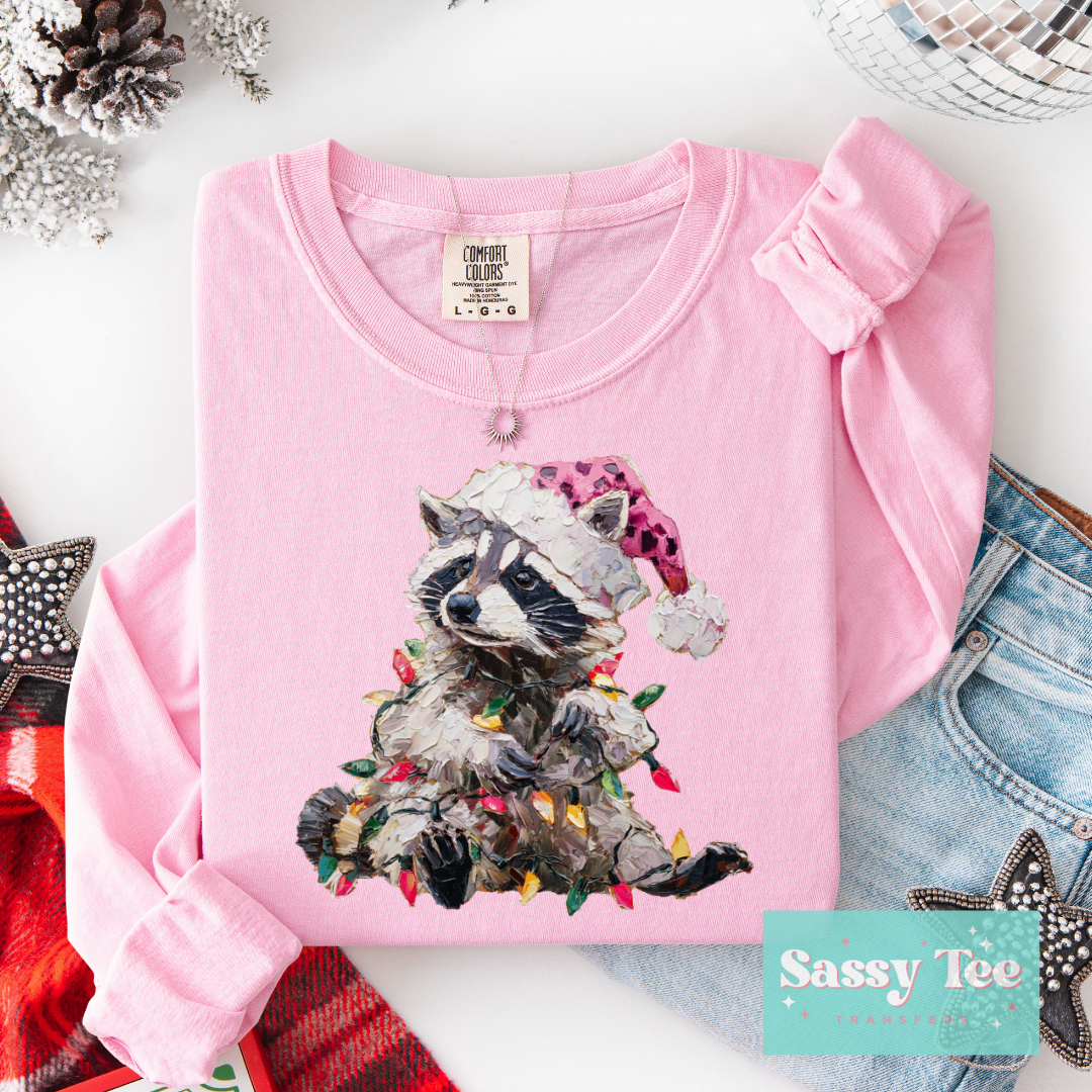 FERAL SANTA PAINT TEXTURE ART **Preorder/Restock Ships in Est. 5-10 biz days**