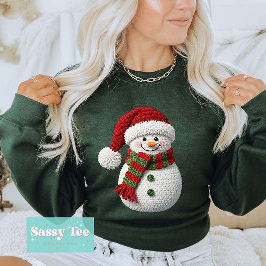 SNOWMAN CLASSIC FAUX YARN **Preorder/Restock Ships in 5-10 biz days**