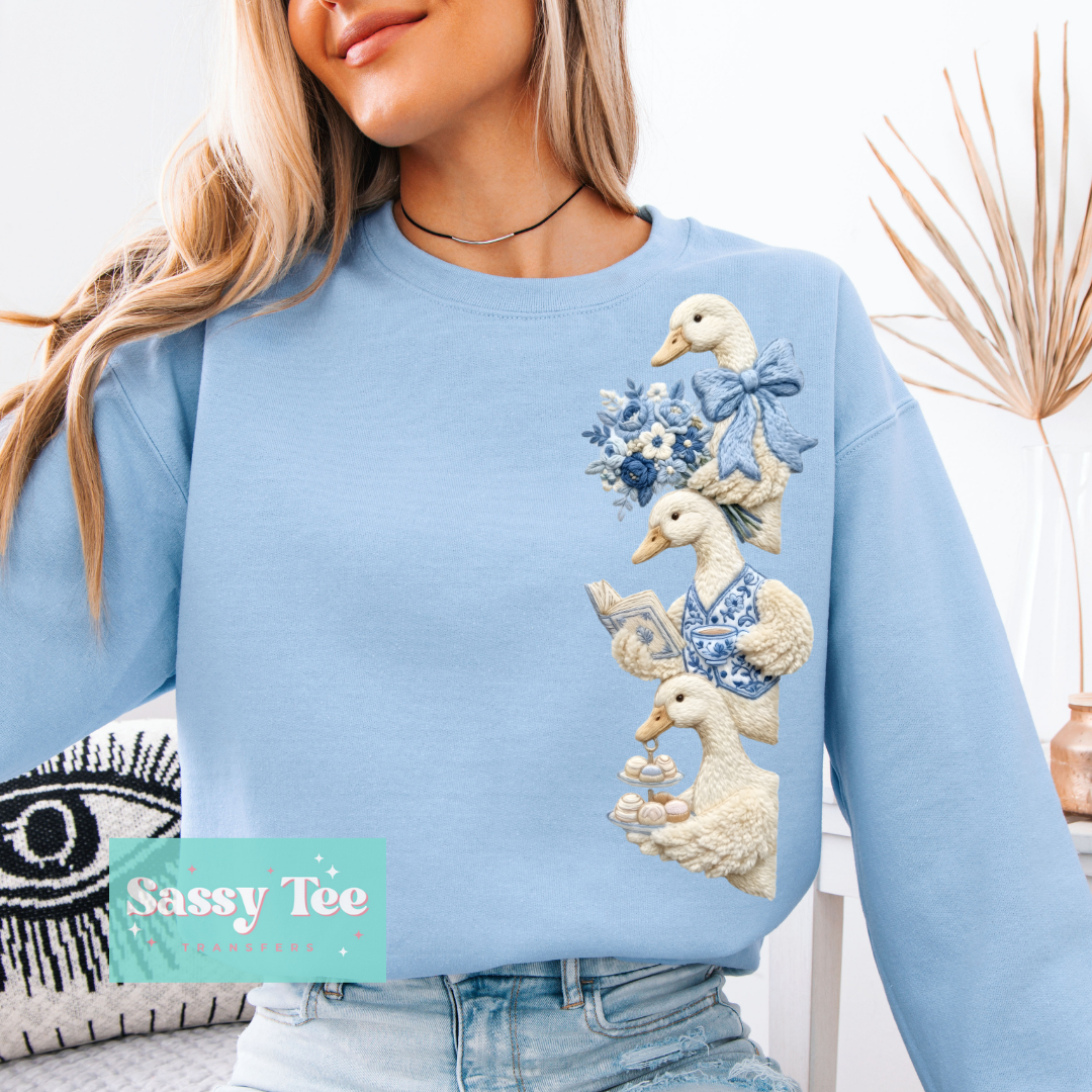 GOOSE GRANDMA CORE FAUX ACROSS **Preorder/Restock Ships in 5-10 biz days**