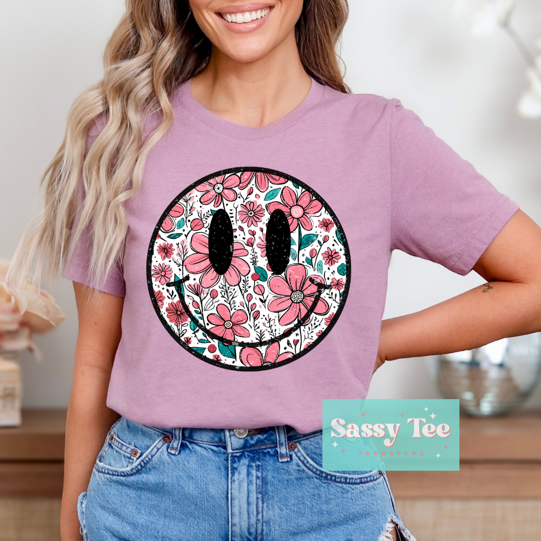RETRO FLOWER SMILEY