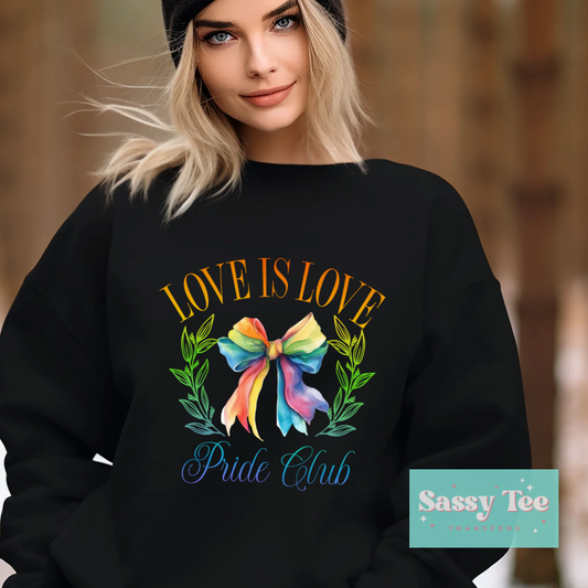 LOVE IS LOVE PRIDE COQUETE BOW *Restocked