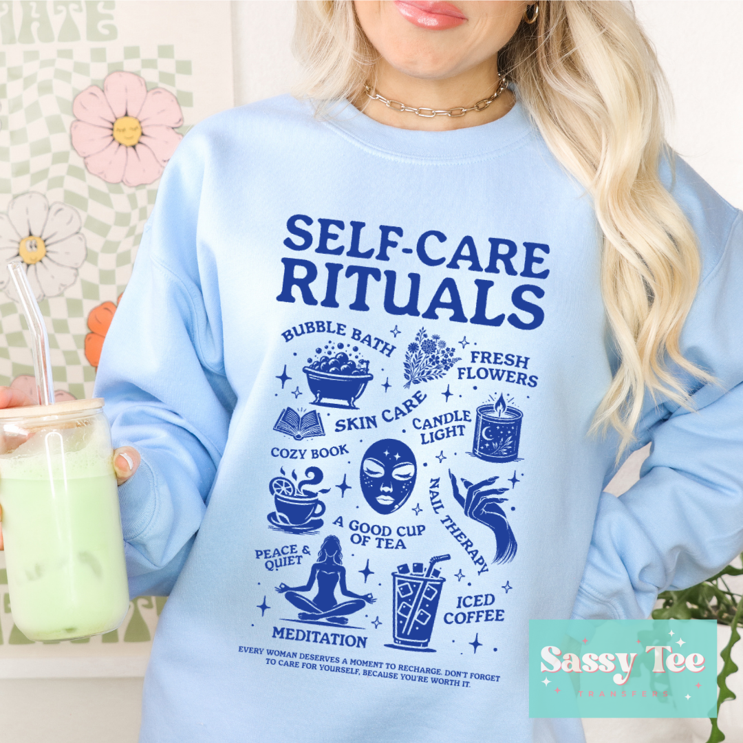 SELF-CARE RITUALS BLUE **Preorder/Restock Ships in 5-10 biz days**