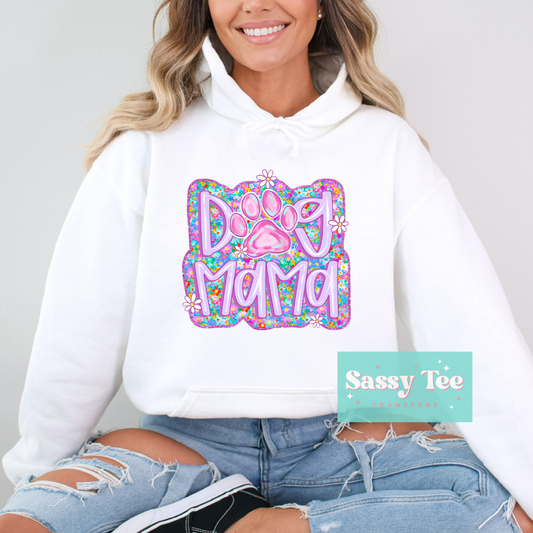DOG MAMA BRIGHT FLORAL