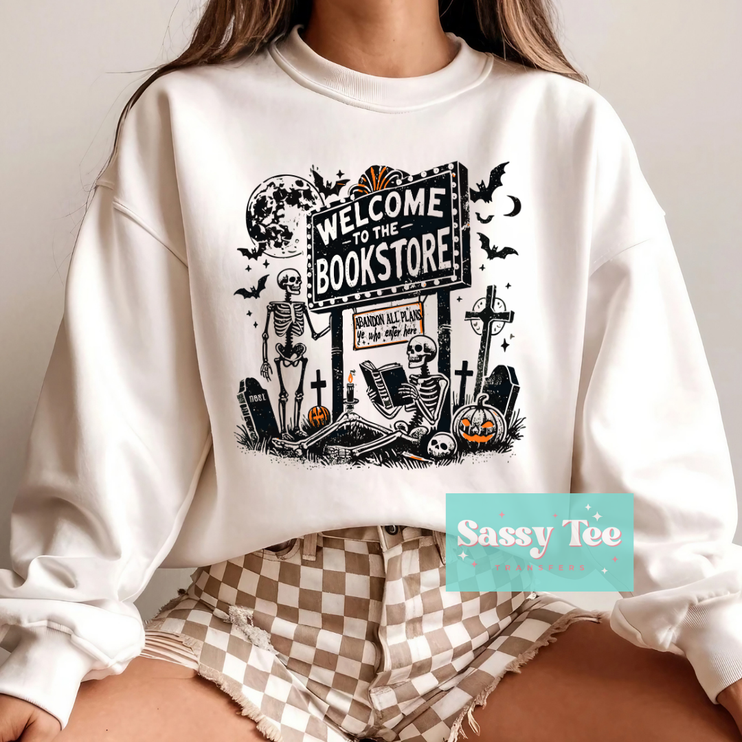 WELCOME TO THE BOOKSTORE SPOOKY **Preorder/Restock Ships in 5-10 biz days**