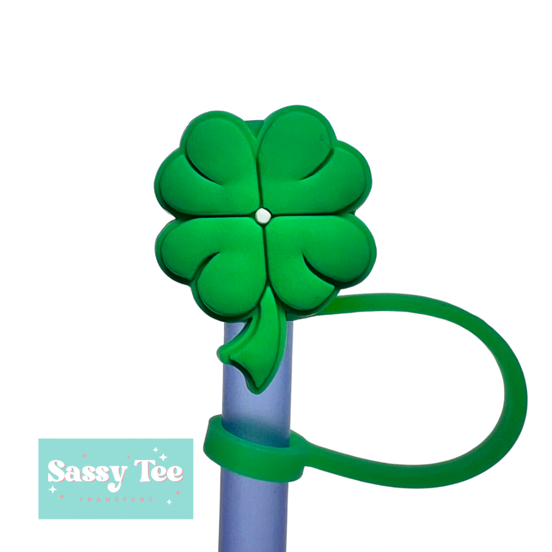 LUCKY CLOVER STRAW TOPPER