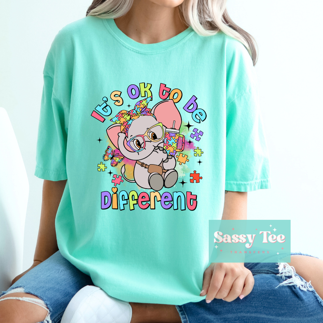 IT’S OK TO BE DIFFERENT AUTISM PUZZLE