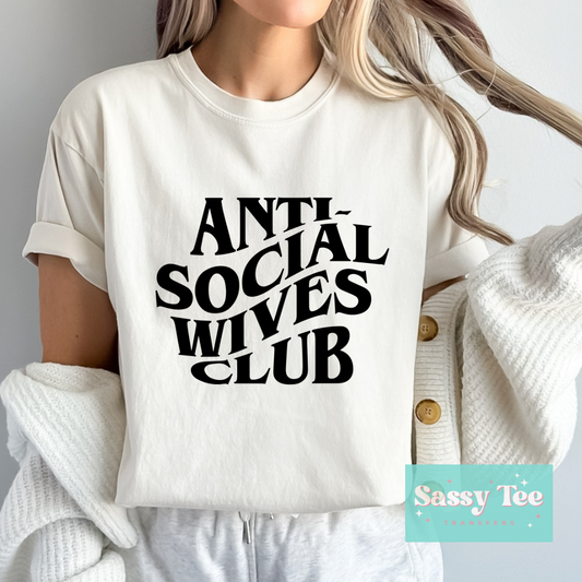 ANTI SOCIAL WIVES CLUB
