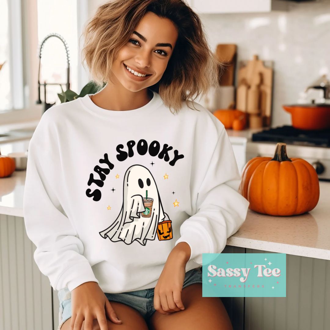 STAY SPOOKY GHOST COFFEE