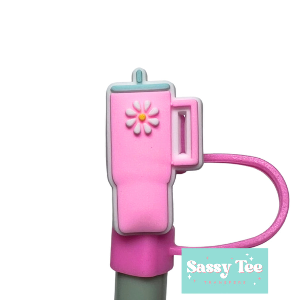 PASTEL PINK STANLEY STRAW TOPPER Larger