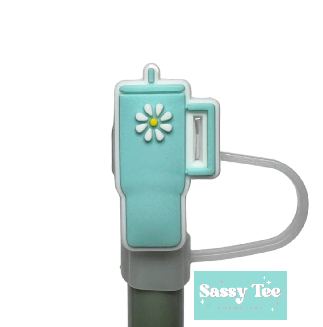 PASTEL GREEN STANLEY STRAW TOPPER Larger