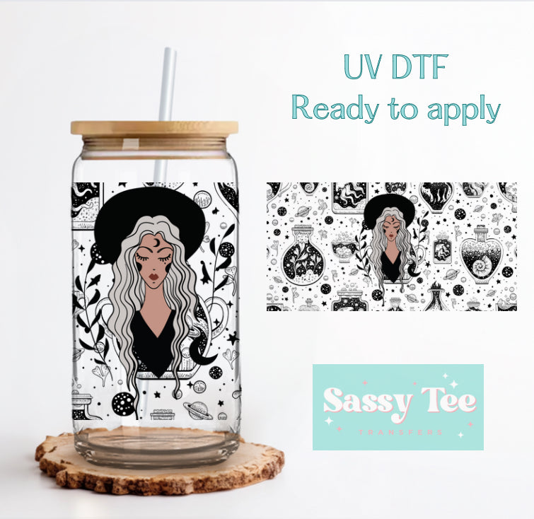WITCH PRACTICAL WITCHCRAFT MAGIC UV DTF CUP WRAP