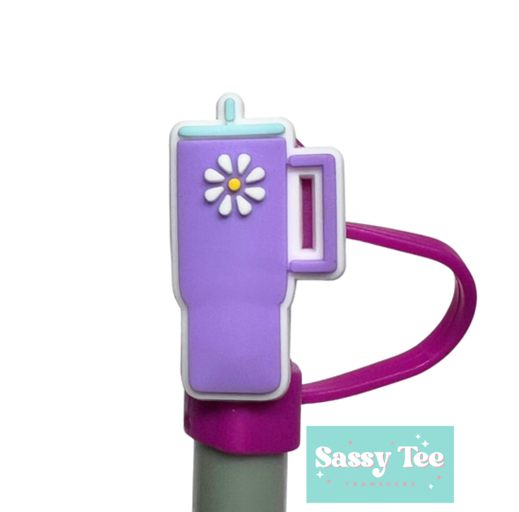 PASTEL PURPLE STANLEY STRAW TOPPER Larger