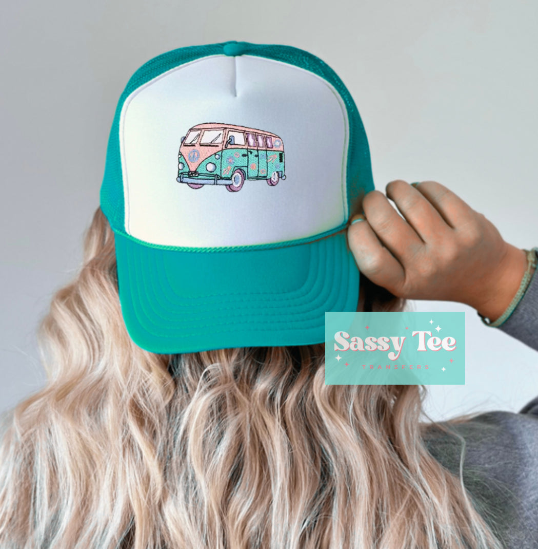 RETRO BUS PATCH *Restocked *5-9 biz day TAT