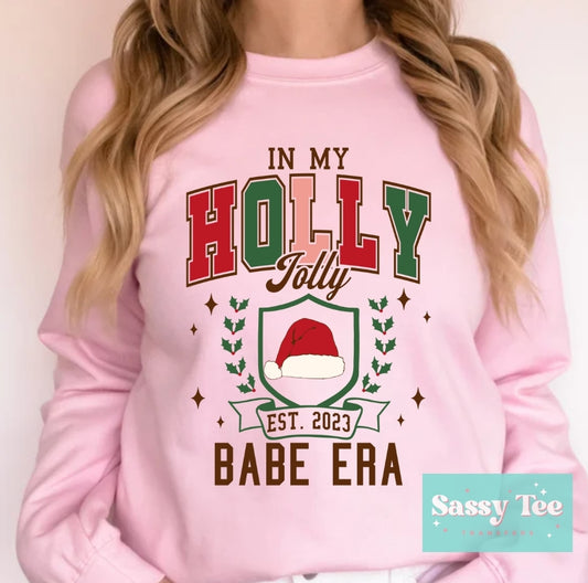 IN MY HOLLY JOLLY BABE ERA
