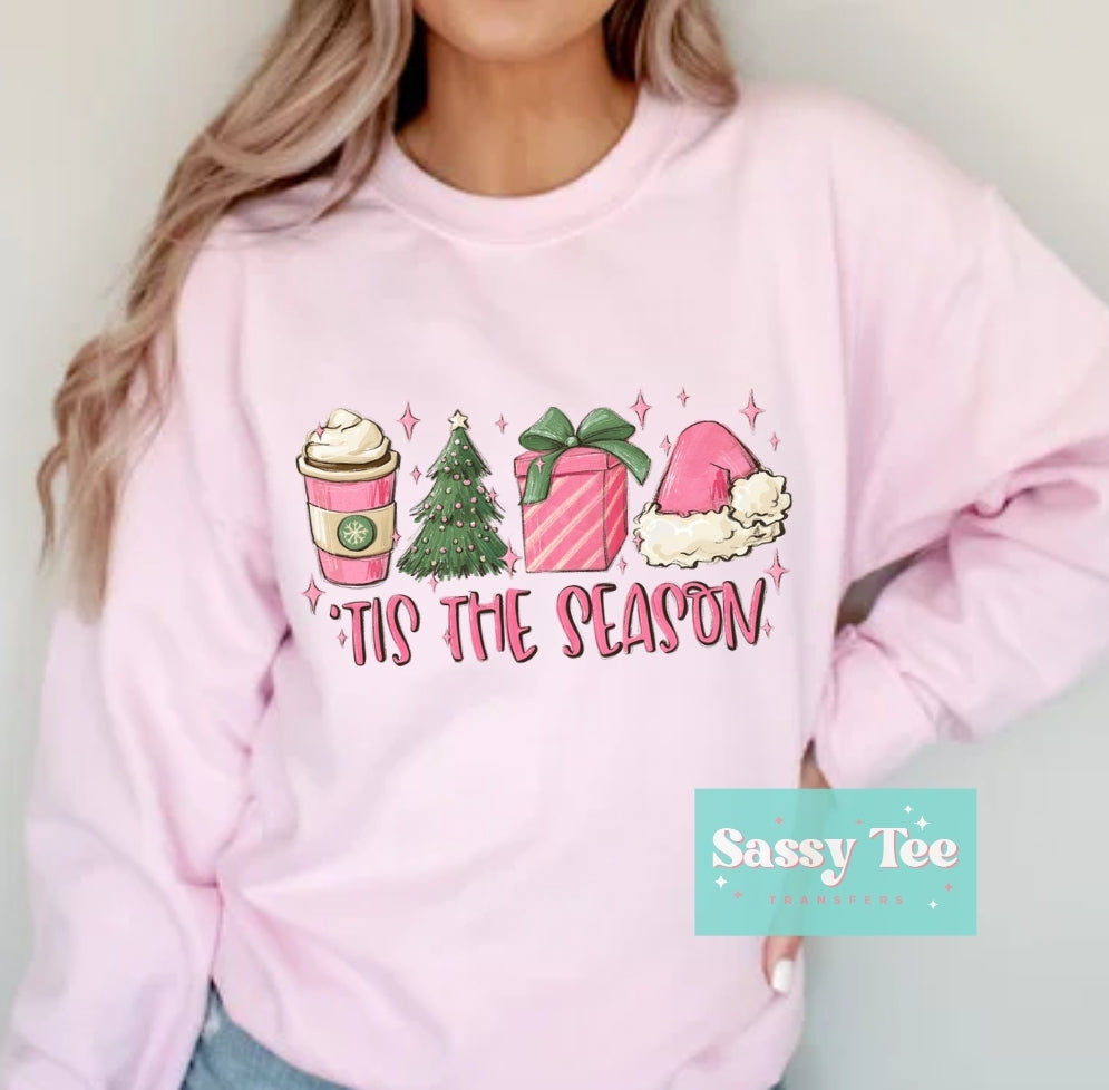 PINK TIS THE SEASON CHRISTMAS COFFEE *Restocked