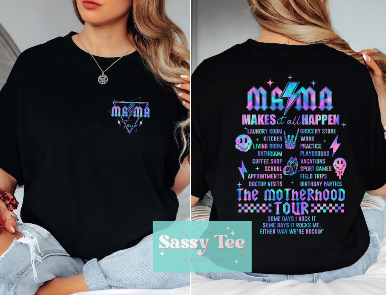 MAMA TOUR 2 Front Pocket/Back options