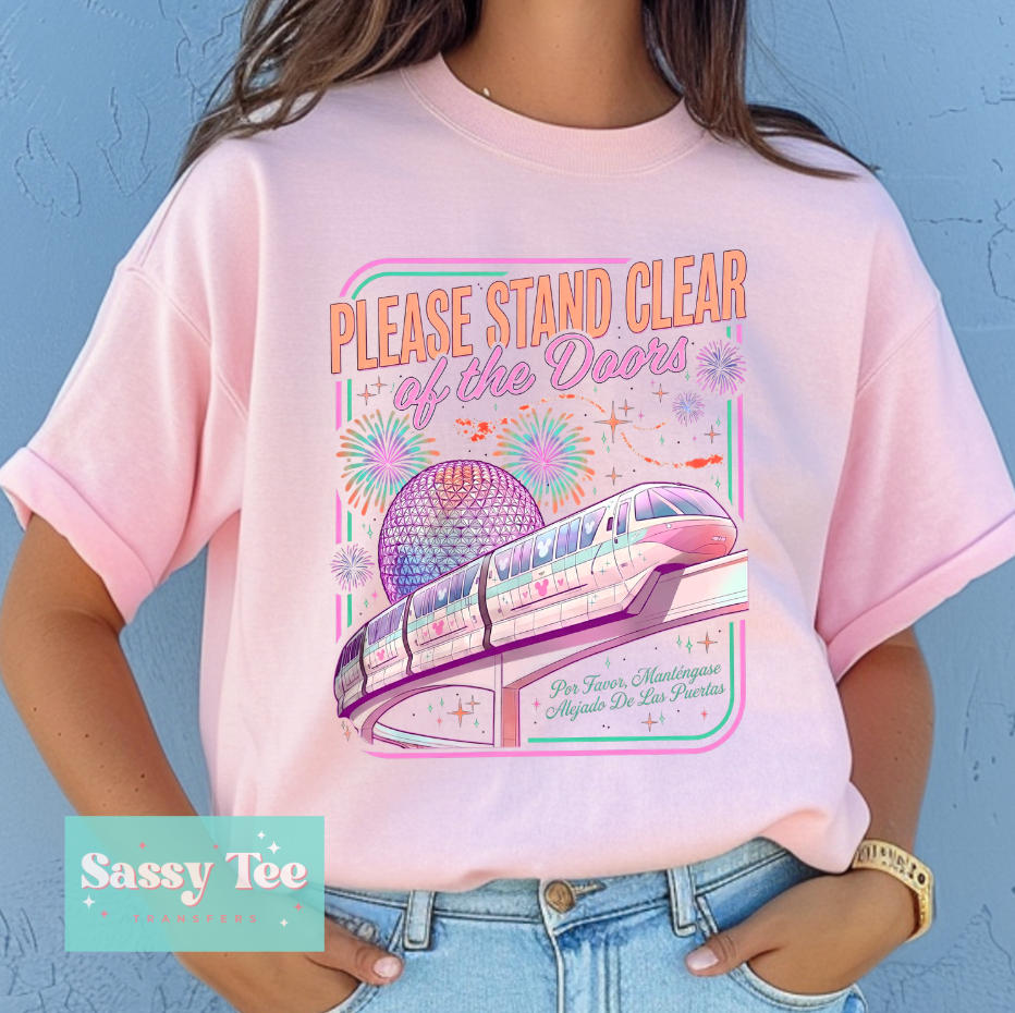 STAND CLEAR DOORS FIREWORKS