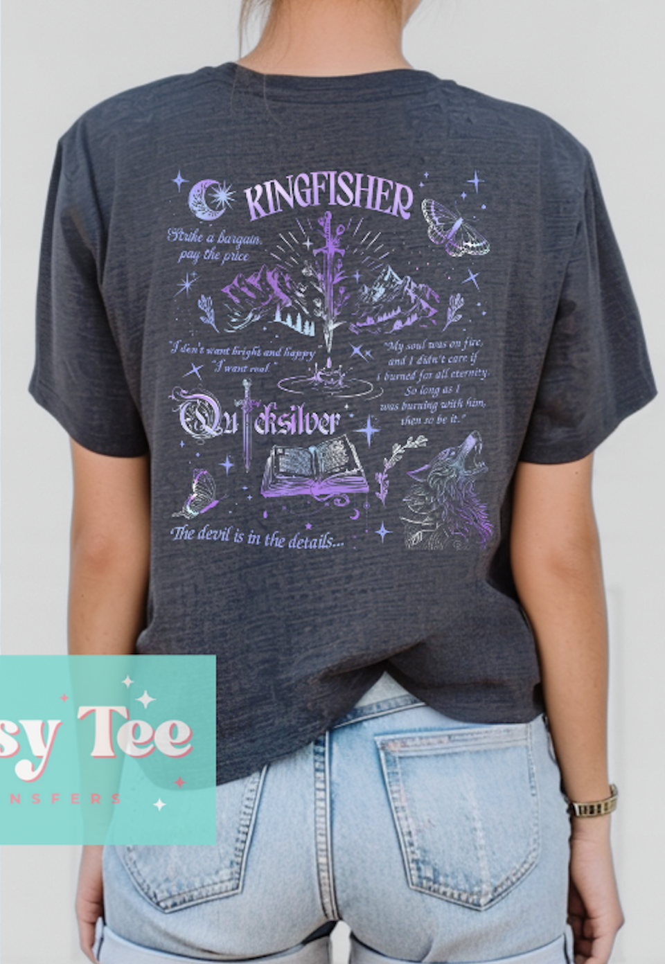 QUICKSILVER KINGFISHER Front/Back Options **Preorder Ships in 5-10 biz days**