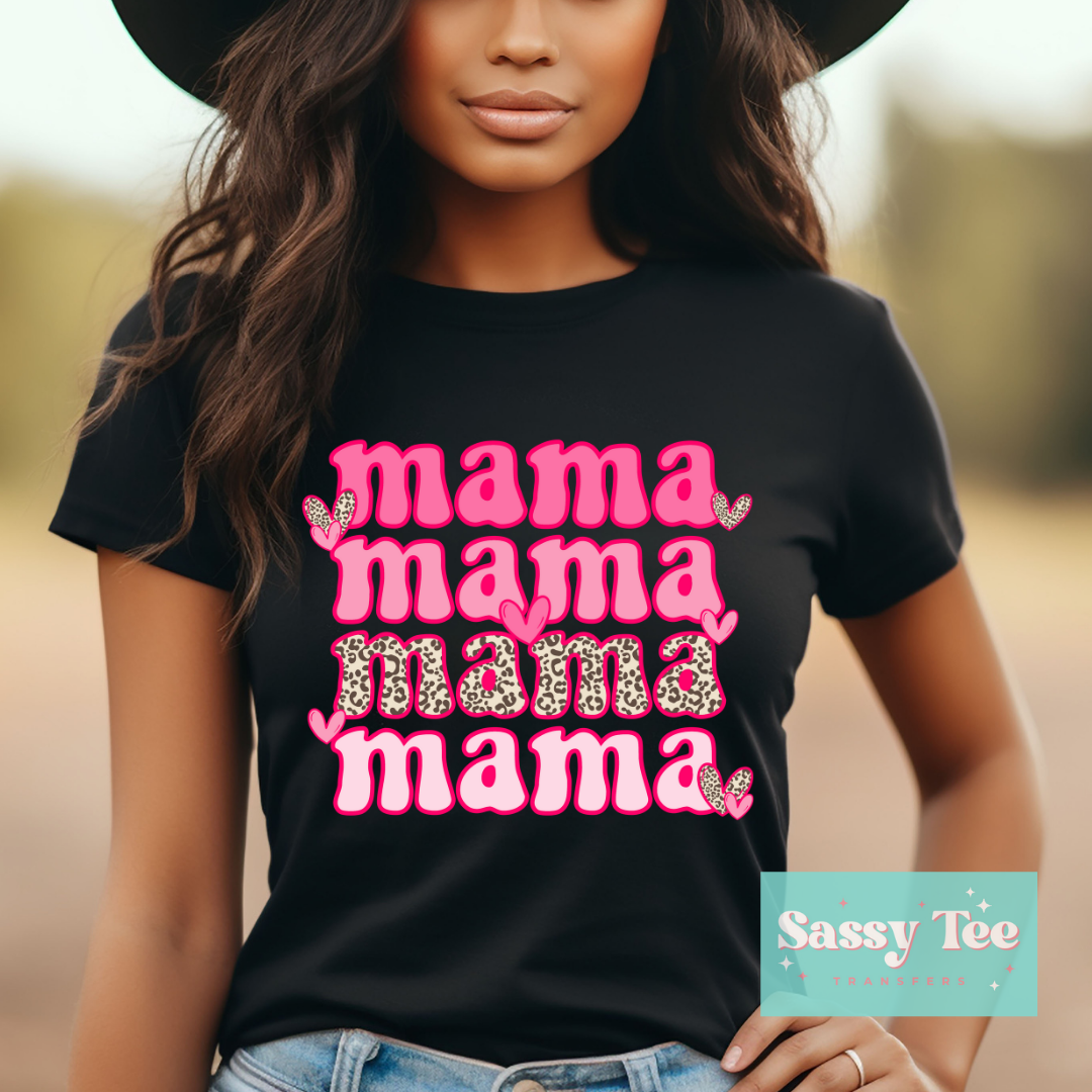 MAMA MINI VALENTINE LEOPARD