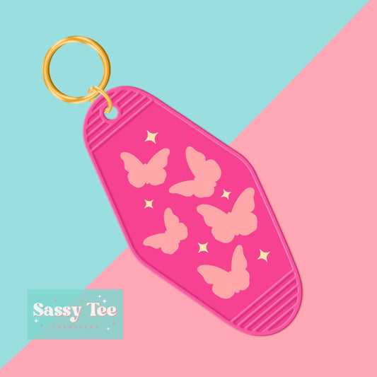 BUTTERFLIES UV DTF KEYCHAIN DECAL *Preorder Ships in 5-8 biz days*