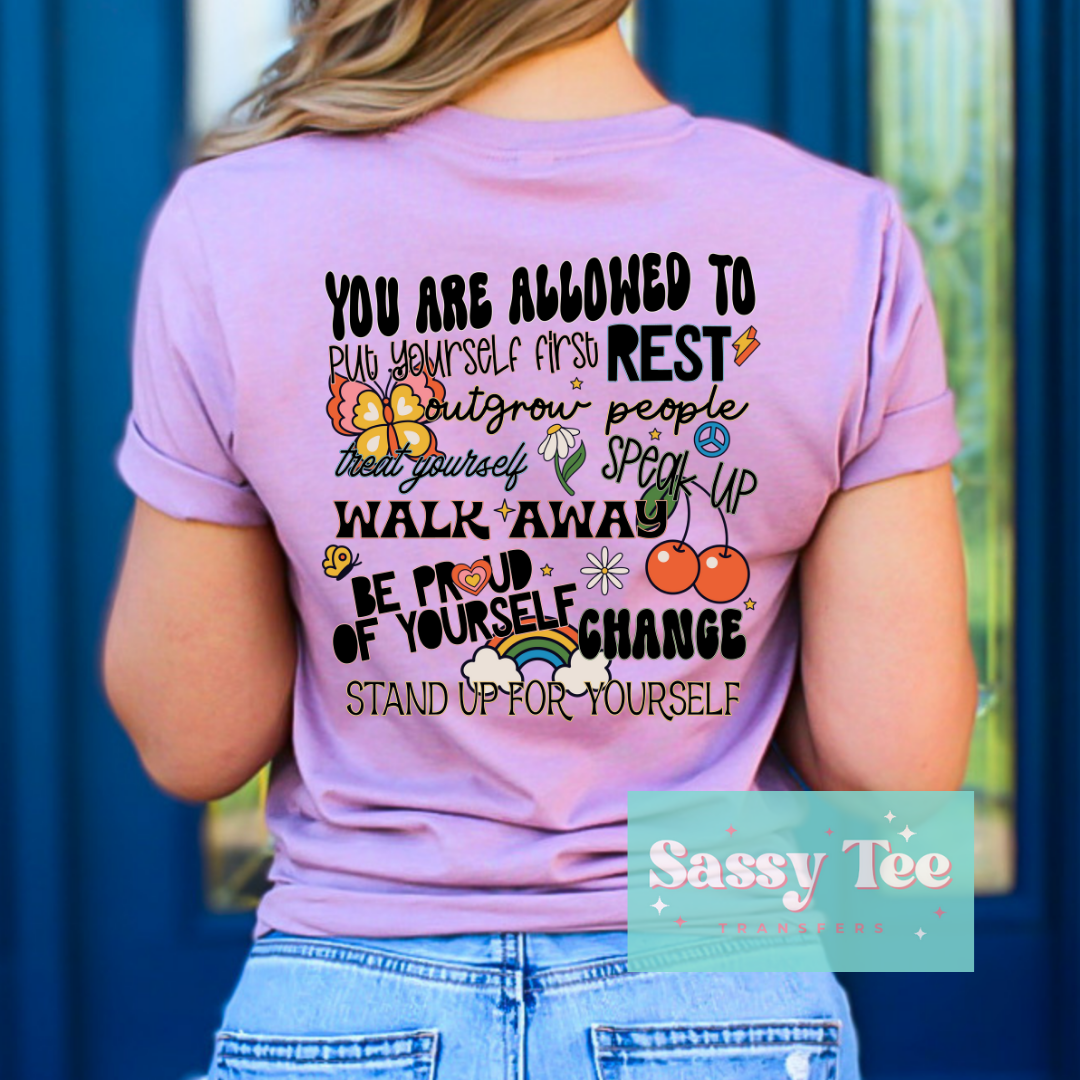 YOU'RE ALLOWED TO THRIVE