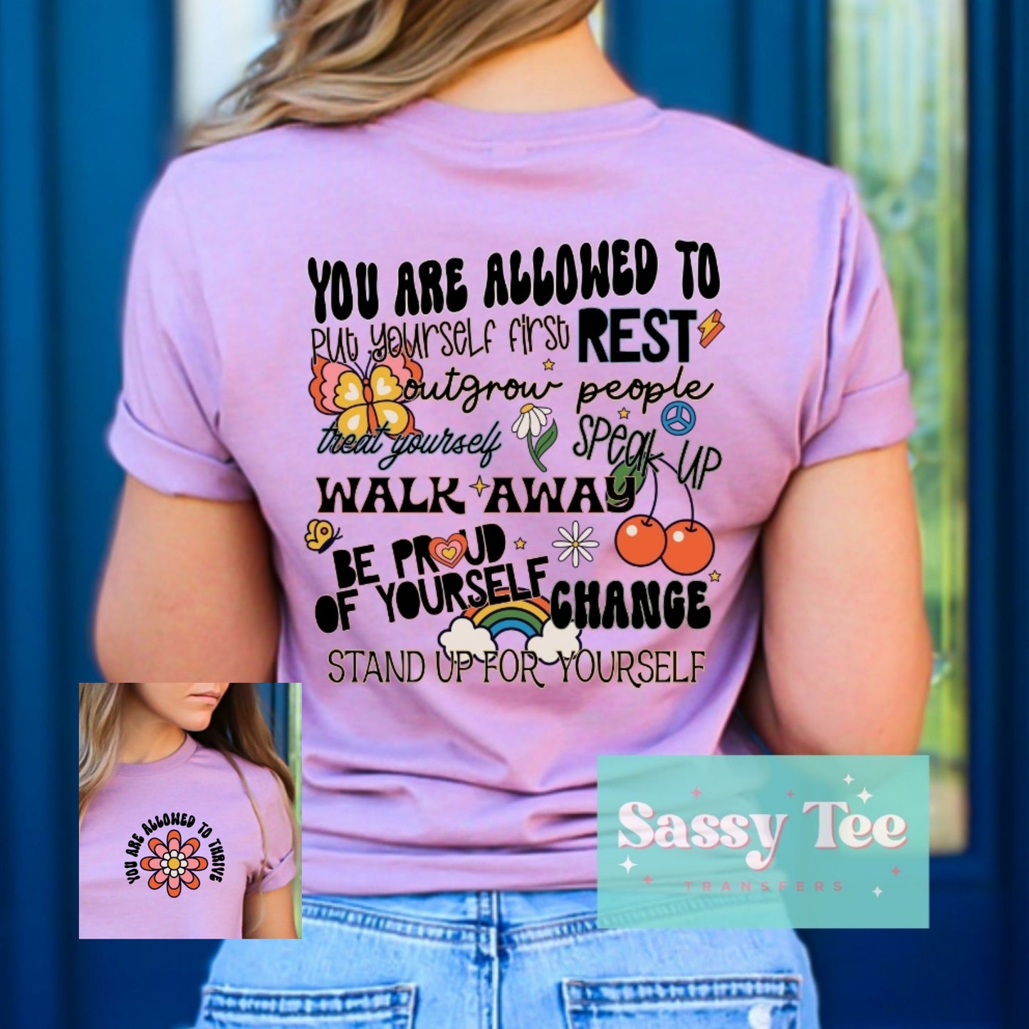 YOU'RE ALLOWED TO THRIVE