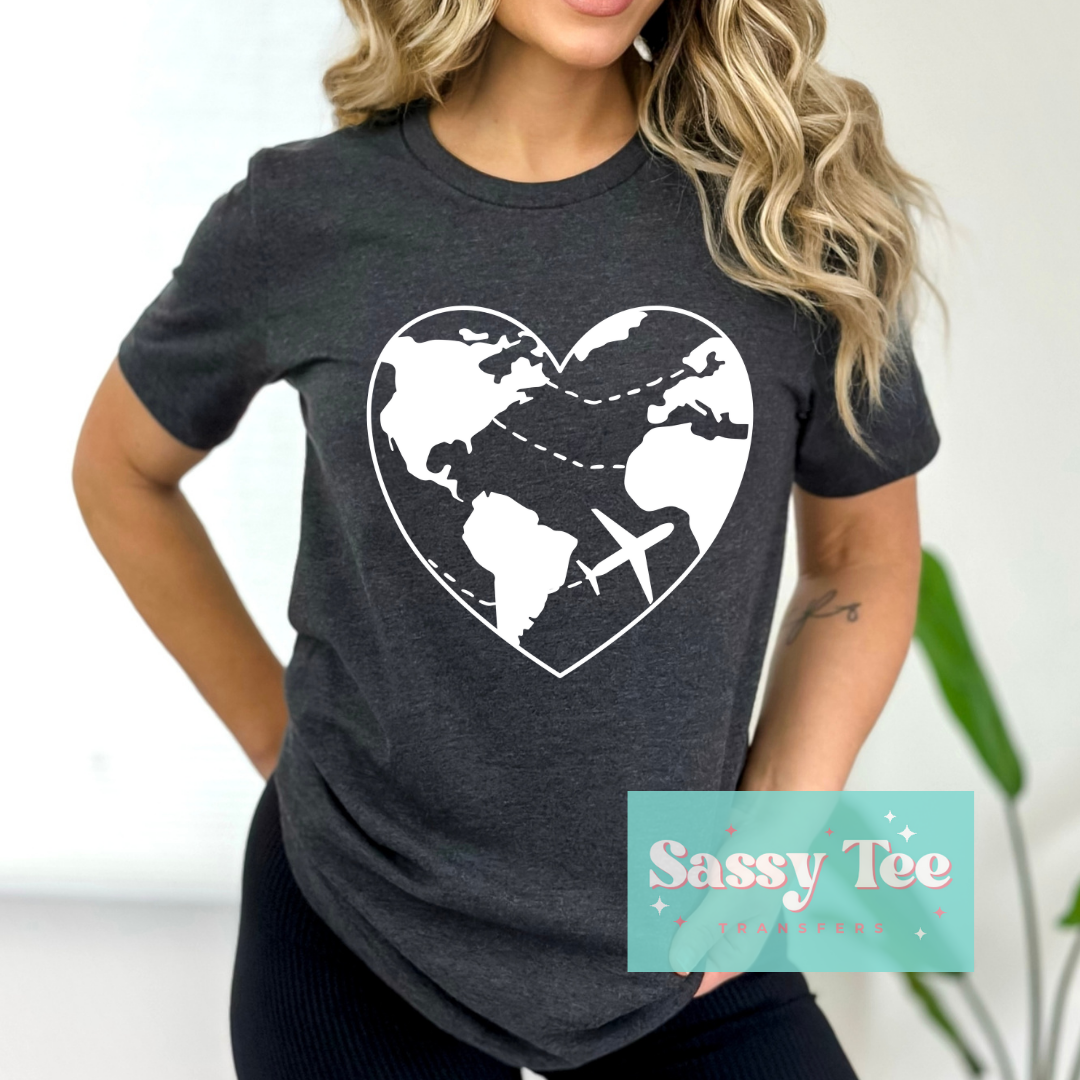 WORLD TRAVEL - White