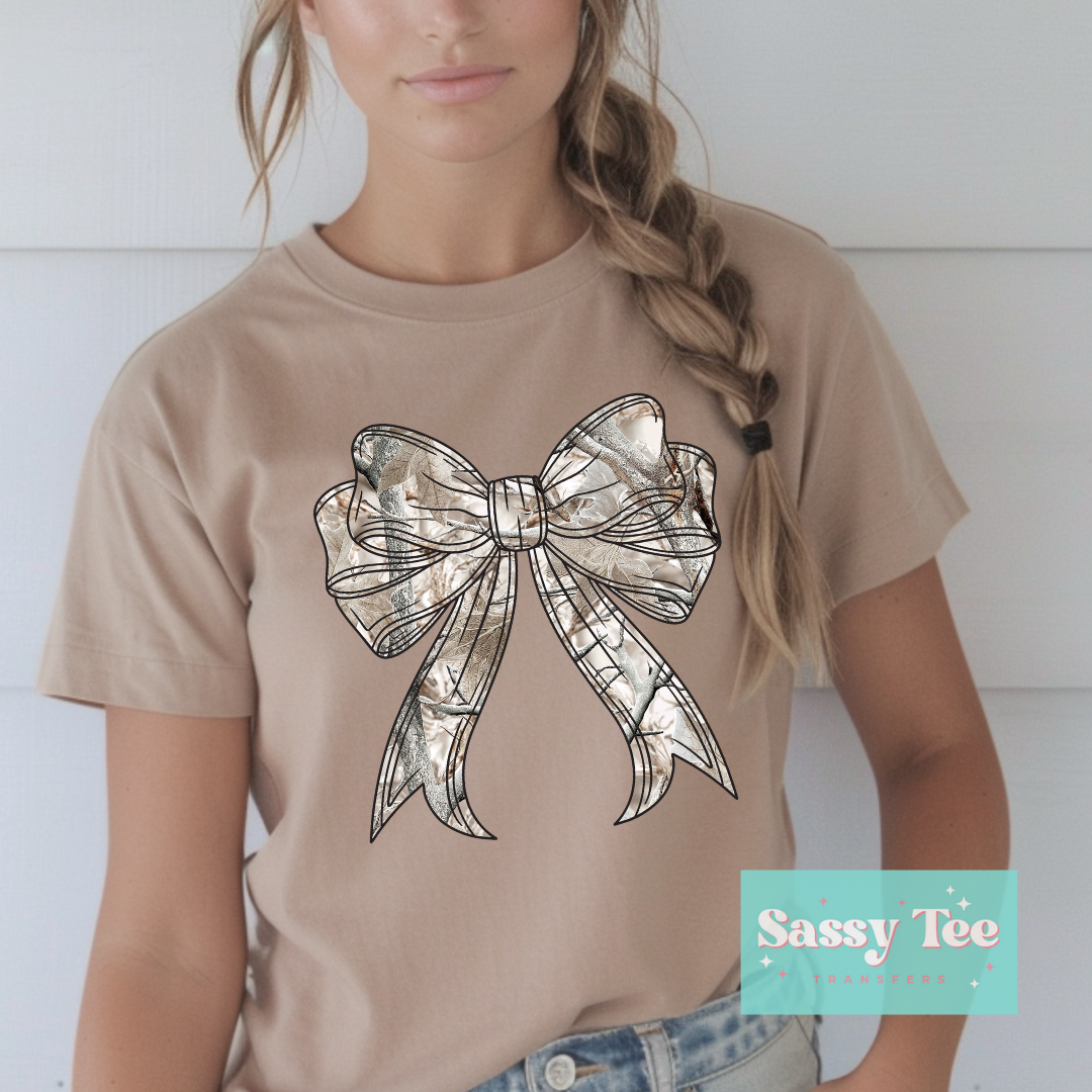 BOW COQUETTE CAMO WINTER WHITE MOSSY OAK